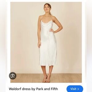 Waldorf dress by park and fifth ivory
